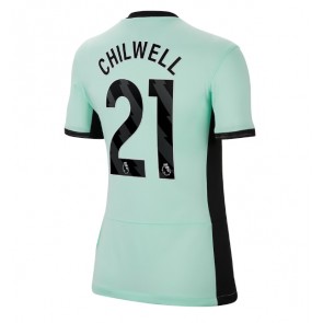 Chelsea Ben Chilwell #21 Tredjetröja Dam 2023-24 Kortärmad